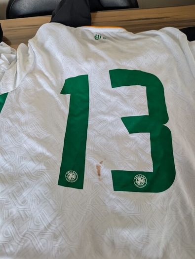 Ireland soccer team issued gear