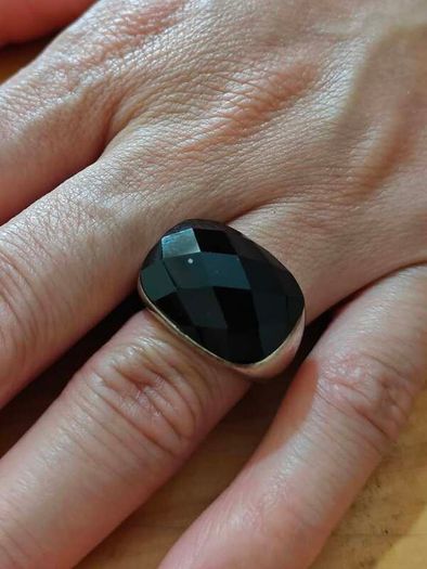 Sterling Silver Ring - Size M - Stamped for Silver (S65)