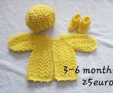 Handmade baby gift sets 3-6 months