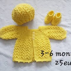 Handmade baby gift sets 3-6 months