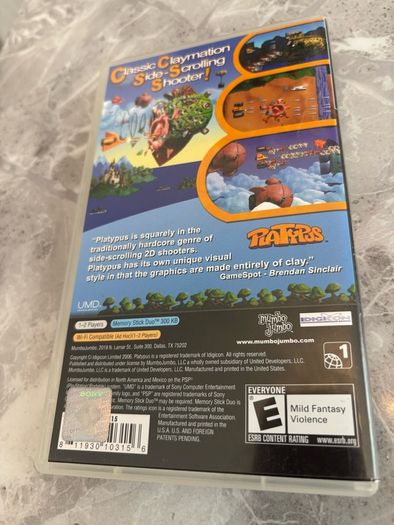 Platypus PSP PlayStation portable
