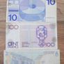 Vintage banknotes from around the world (10 each) Image 8