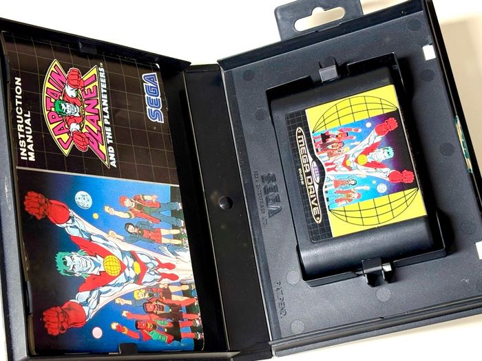 Captain Planet for Sega Mega Drive - Boxed and Minty