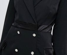 Pretty Little thing  tux Dress (UK 12)