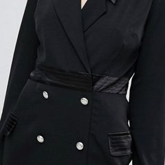 Pretty Little thing  tux Dress (UK 12)