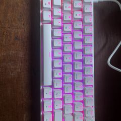 Mechanical keyboard with custom lights