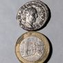 Roman Antoninianus Trajan Image 5