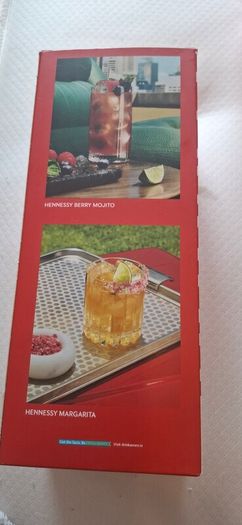 two cocktail glasses set