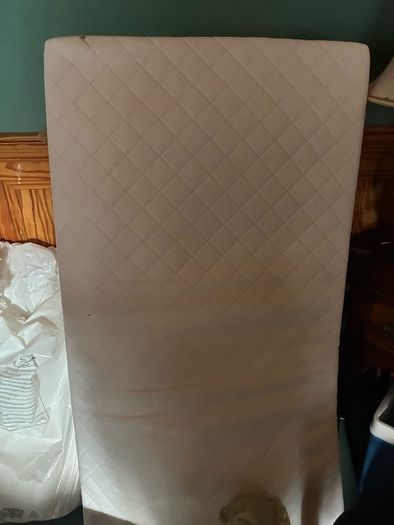 cot and mattress unused