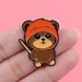 [4-Pack] Star Wars Enamel Pin Bundle | Yoda, C-3PO, Chewbacca & Ewok Image 5