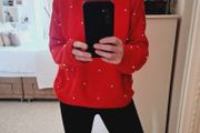 H&amp;M Red Wool Jumper