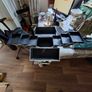 Aluminum vanity Tool case with expanding tiered trays and a fitted lower well, Ideal for Make-up or for keeping them Screw-Driver Bits together, could be used for a lot of things, Postage Available or collection Image 4