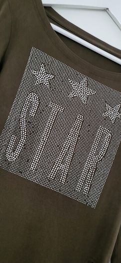Unsigned STAR bling zip mini dress Sz S (Fit 8-10 UK)