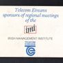 1991 Ireland 50 Unit Irish Management Institute (IMI) New Ways for the Nineties (Schlumberger SC4 & SC5) Call Card used with 21 units left. Telecom Eireann card number 1021 Image 3