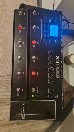 Marshall MG100Fx + Line 6 Pod HD500X