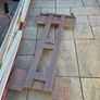 Teak Garden table (repair project). Image 5