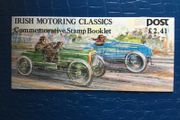 Irish stamps, 1988 booklet, motoring classics