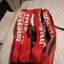 Wilson Tour Thermo Guard Tennis Racket Bag  3 Compartment  Red/Black Image 3