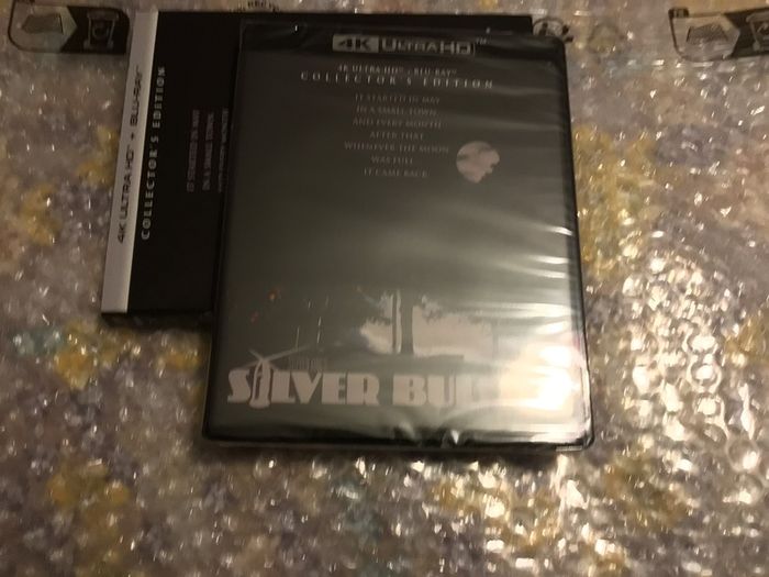 Silver Bullet 4K Collectors Edition Slipcover  Sealed Stephen King