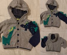 Mothercare Knitted Hooded Top