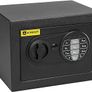 NEW SALE | Electronic Safe, 17x23x17cm (HxWxD), Carbon Satin Black Image 6