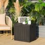 110L Water Resistant Plastic Lockable Deck Box Image 2