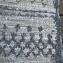 New 240cm x 58cm distressed oatmeal and grey indoor/outdoor runner Image 7