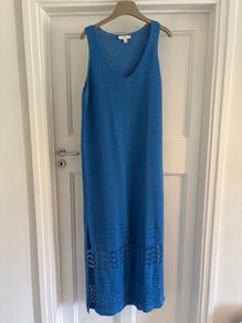 Marks and Spencer long Blue summer dress