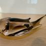 A Vintage pair of Murano Fish and Swallow studio glass c1970 Image 8