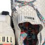 NOBULL men's Wild Aspire White & Multicolor Knit Runners Image 6