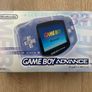 Nintendo Gameboy Advance AGB-001 Milky Blue Boxed with Manual and FlashCard 2GB Image 2