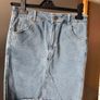 Mini blue skirt size S perfect condition Image 4