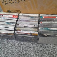 Audio cassettes, recordable cassette tapes, BASF, TDK, PHILIPS, SCOTCH, FX