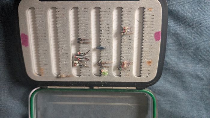 600 Flies in 8 fly boxes