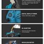 New Chainsaw Makita 8 Inch Mini Brushless Pruning Portable Handheld 6 Image 6
