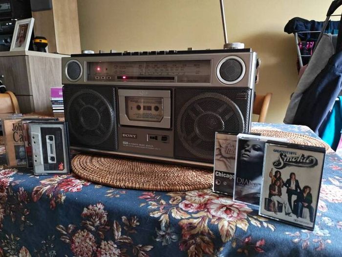 Vintage Sony boombox