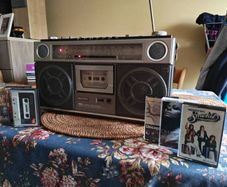Vintage Sony boombox