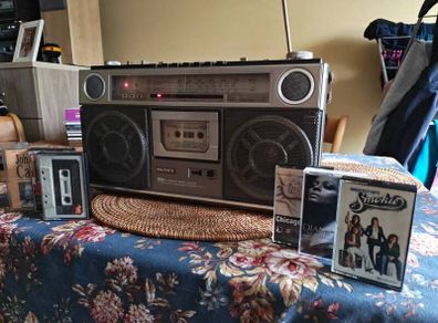 Vintage Sony boombox