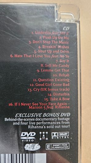 Rihanna  - Good Girl Gone Bad. CD + DVD.