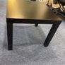 Black IKEA Office Table Image 2