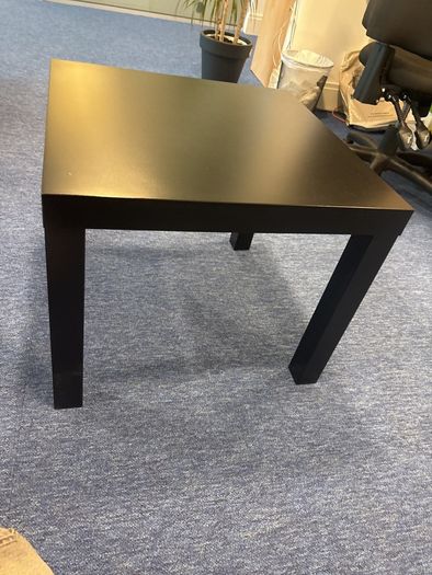 Black IKEA Office Table