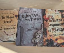 The First Law trilogy by Joe Abercrombie