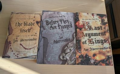 The First Law trilogy by Joe Abercrombie