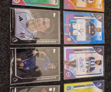Topps Premier League Trading Cards Numbered Parallels,Autos (Autographs), Player worn patch, Premier Pulls, Black Edge Edition and Emerald Chrome King