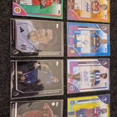 Topps Premier League Trading Cards Numbered Parallels,Autos (Autographs), Player worn patch, Premier Pulls, Black Edge Edition and Emerald Chrome King