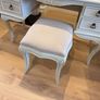 Adriana French-Style Dressing Table Mirror & Stool Image 5