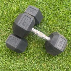 2 x 15kg Dumbells