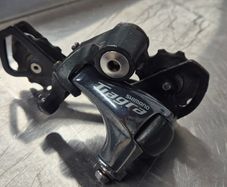 Shimano Tiagra RD-4700 10-speed rear derailleur.