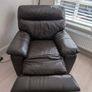 Dark Chocolate Brown Power Recliner Image 6