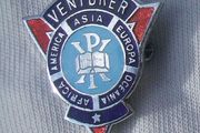 WORLD ALLIANCE of YMCAs (Young Men's Christian Association) - Venturer One-Star award badge (c.1960s). Scarce badge.